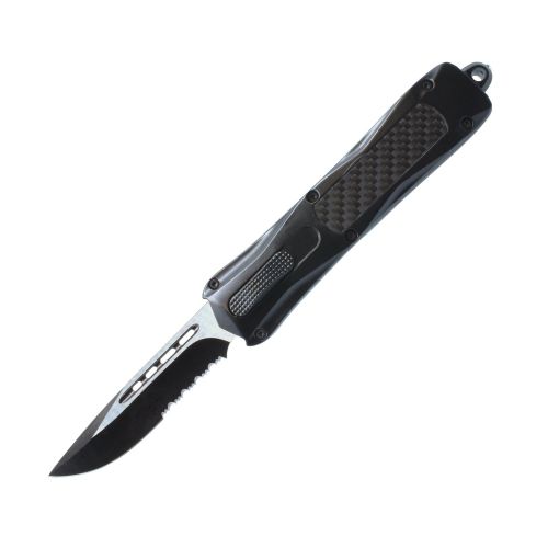 Carbon Fiber Automatic OTF Knife w/ Belt Clip Carbon Fiber Automatic OTF Knife w/ Belt Clip