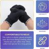 24 Pack Gray String Knit Gloves 9". Cotton Polyester Gloves. Washable Gloves with Elastic Knit Wrist. Medium Weight Gloves. Seamless Workwear Gloves 1