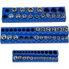 3-Pack Metric Magnetic Socket Organizers For Tool Box Organizer