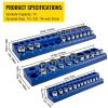 3-Pack Metric Magnetic Socket Organizers For Tool Box Organizer