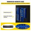 3-Pack Metric Magnetic Socket Organizers For Tool Box Organizer
