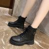 New Arrivals Soft Boots Women Shoes Woman Boots Fashion Round PU Ankle Boots 2022 Winter Elastic Black Boots Comfortable Boots20