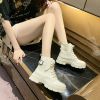 New Arrivals Soft Boots Women Shoes Woman Boots Fashion Round PU Ankle Boots 2022 Winter Elastic Black Boots Comfortable Boots20