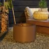 Outsunny Smokeless Fire Pit, 19" Portable Wood Burning Firepit with Poker, Low Smoke Camping Bonfire Stove for Backyard Patio Picnic, Stainless Steel,
